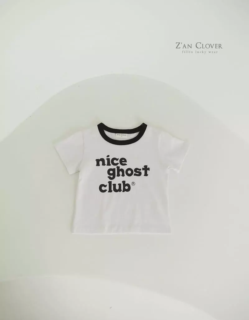 Zan Clover - Korean Children Fashion - #childofig - Ghost Club Tee - 2