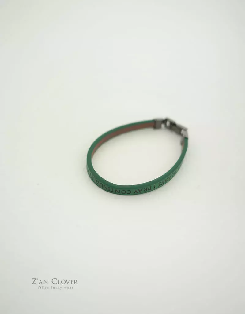 Zan Clover - Korean Children Fashion - #prettylittlegirls - Leather Braclet - 4
