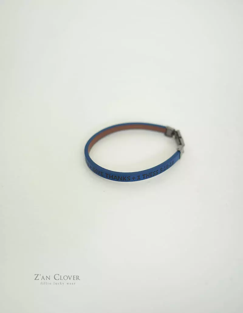 Zan Clover - Korean Children Fashion - #childofig - Leather Braclet - 5