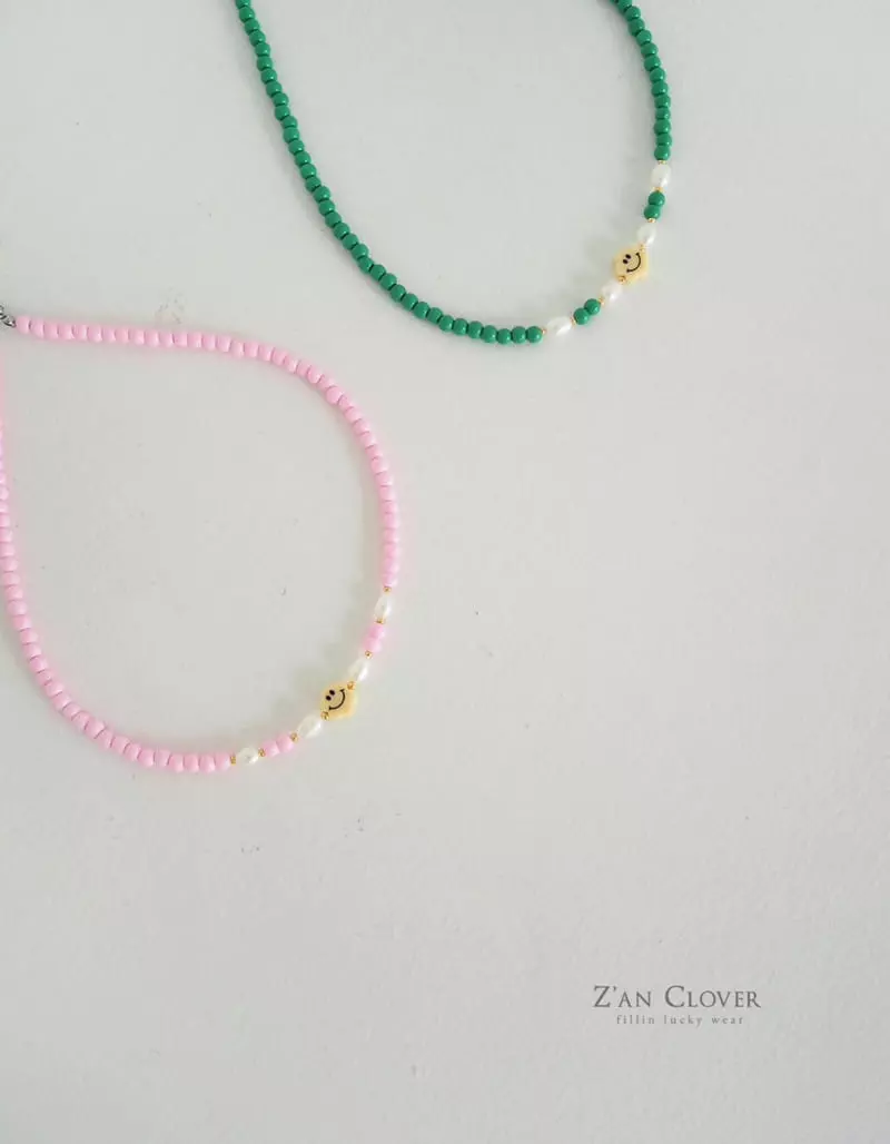 Zan Clover - Korean Children Fashion - #childofig - Vivid Necklace