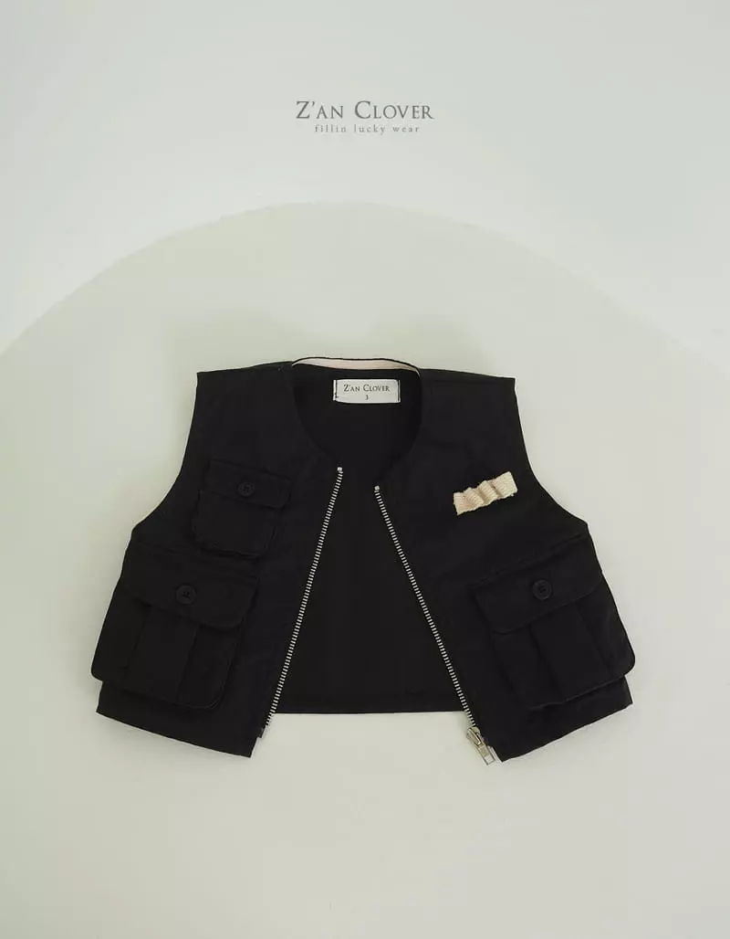 Zan Clover - Korean Children Fashion - #childofig - Cargo Vest - 10