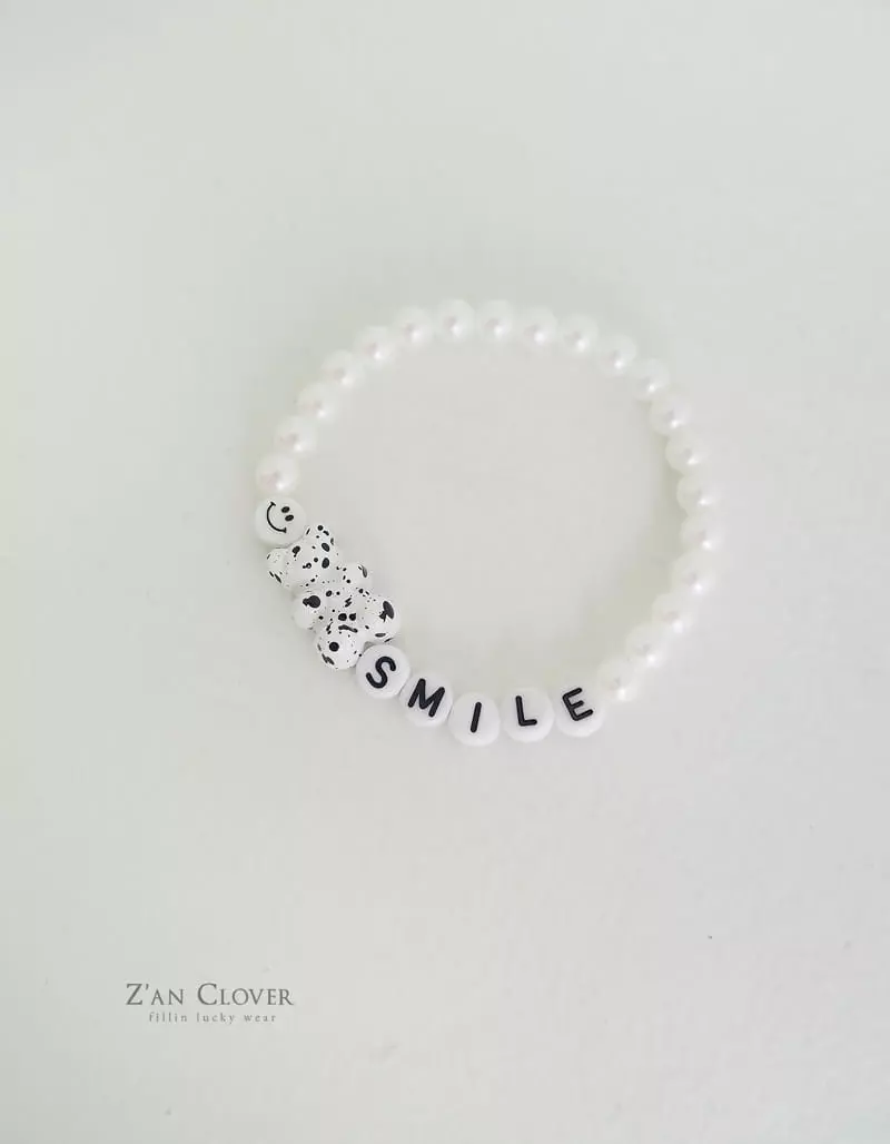Zan Clover - Korean Children Fashion - #childofig - Smile Braclet - 4