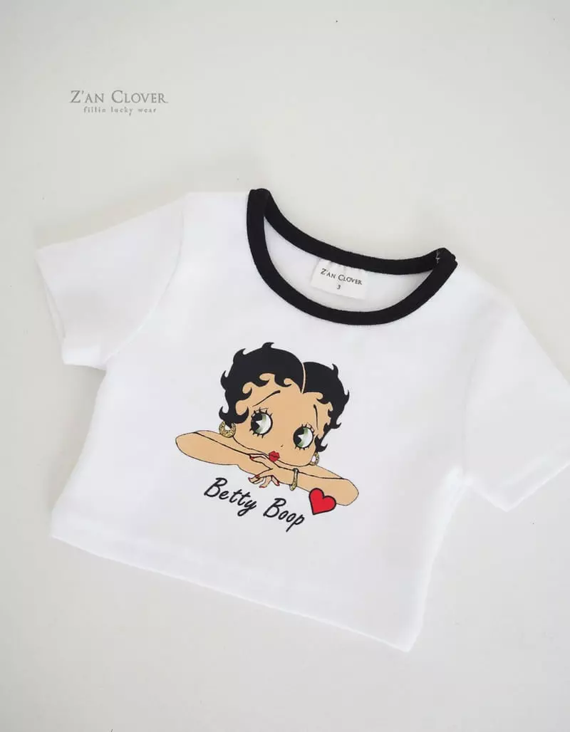 Zan Clover - Korean Children Fashion - #designkidswear - Betty Bup Tee - 2