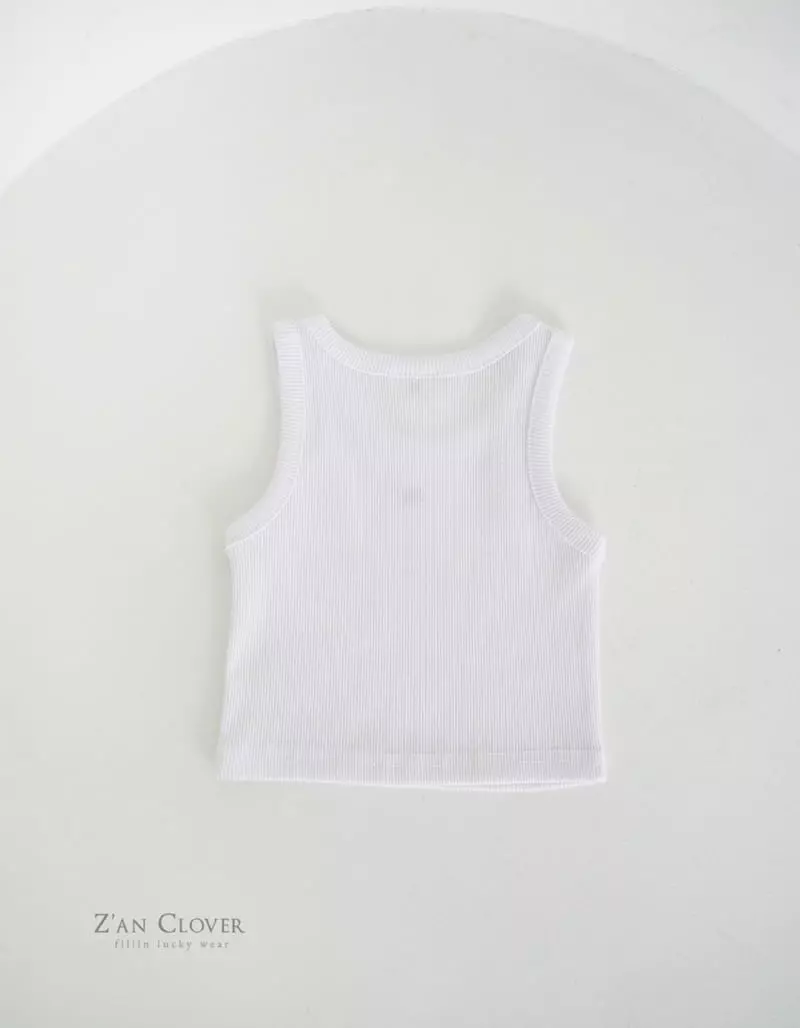 Zan Clover - Korean Children Fashion - #designkidswear - Trend Sleeveless - 3