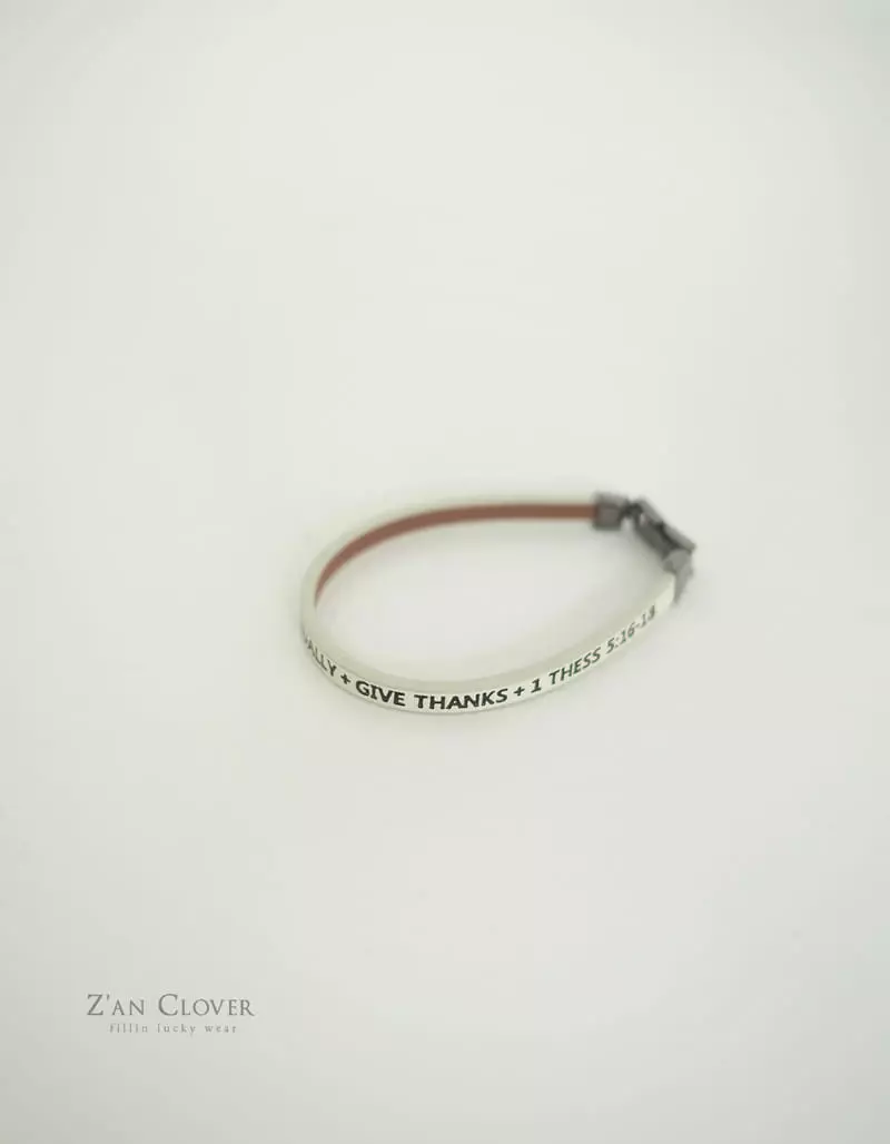 Zan Clover - Korean Children Fashion - #designkidswear - Leather Braclet - 7