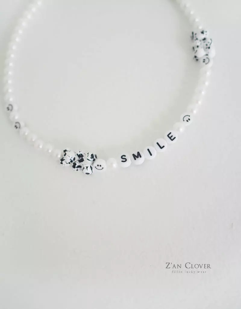 Zan Clover - Korean Children Fashion - #discoveringself - Smile Necklace - 5