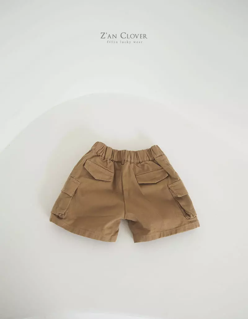 Zan Clover - Korean Children Fashion - #kidsshorts - Cargo Shorts - 4
