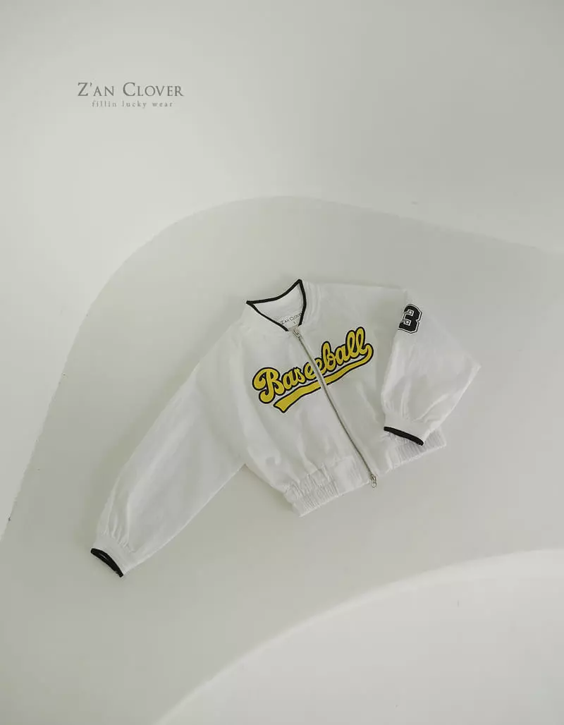 Zan Clover - Korean Children Fashion - #kidzfashiontrend - Baseball Jumper - 2