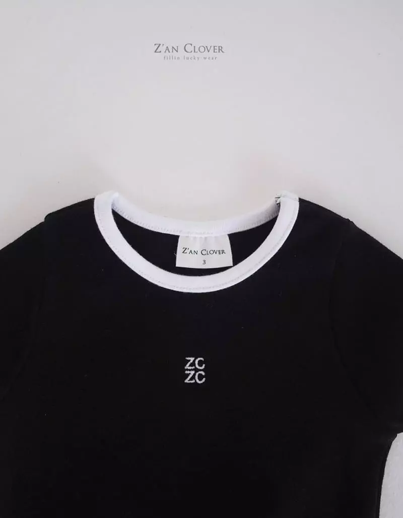 Zan Clover - Korean Children Fashion - #littlefashionista - U Neck Tee - 7
