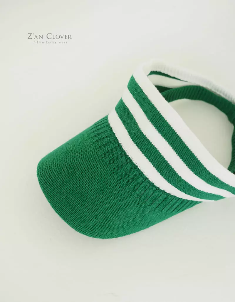 Zan Clover - Korean Children Fashion - #littlefashionista - Knit Sun Cap - 6