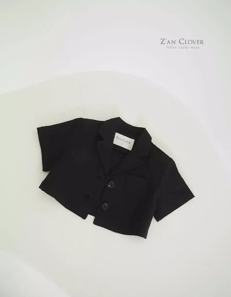 Zan Clover - Korean Children Fashion - #littlefashionista - Linen Short Jacket - 7