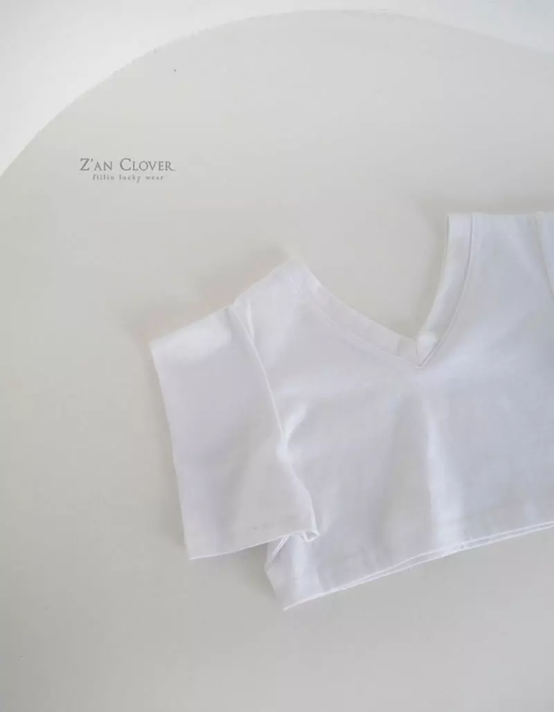 Zan Clover - Korean Children Fashion - #prettylittlegirls - V Puff Tee - 3