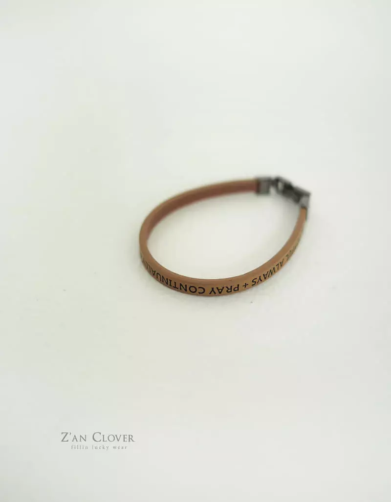Zan Clover - Korean Children Fashion - #prettylittlegirls - Leather Braclet - 3