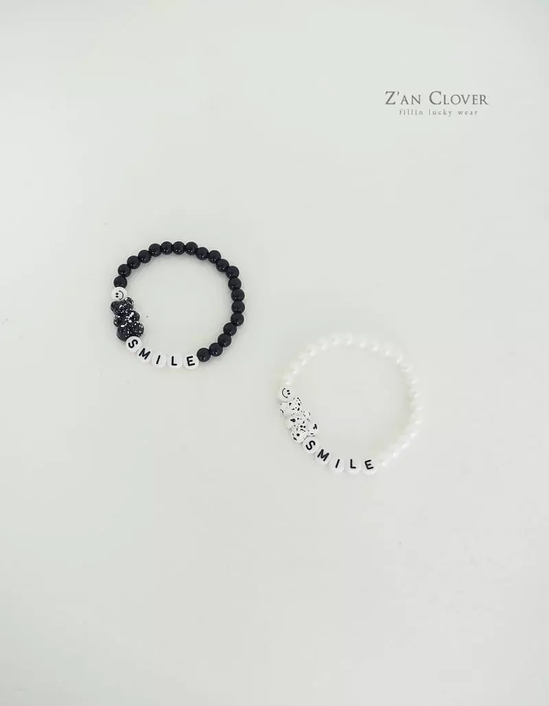 Zan Clover - Korean Children Fashion - #stylishchildhood - Smile Braclet - 2