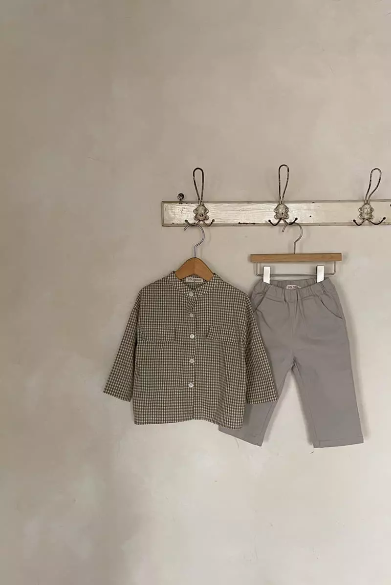 a-Market - Korean Children Fashion - #childrensboutique - Check London Shirt