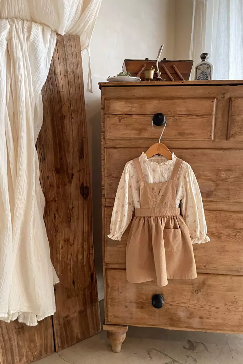 a-Market - Korean Children Fashion - #childrensboutique - Flower Frill BLouse - 3