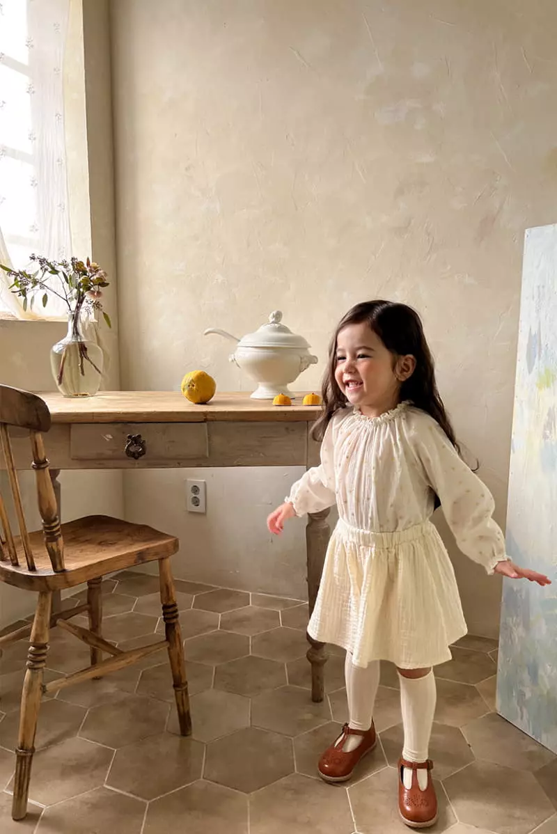 a-Market - Korean Children Fashion - #discoveringself - Star Light Blouse - 11