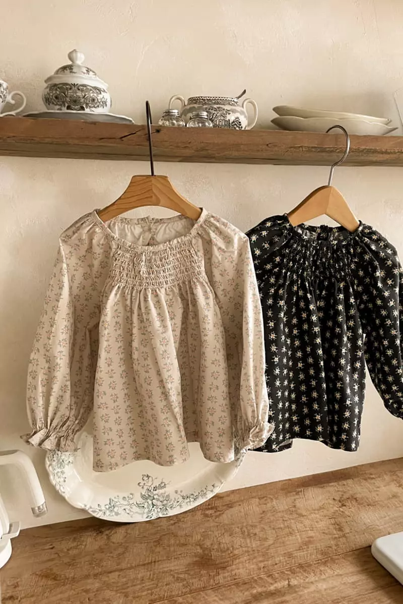 a-Market - Korean Children Fashion - #minifashionista - Picnic Blouse