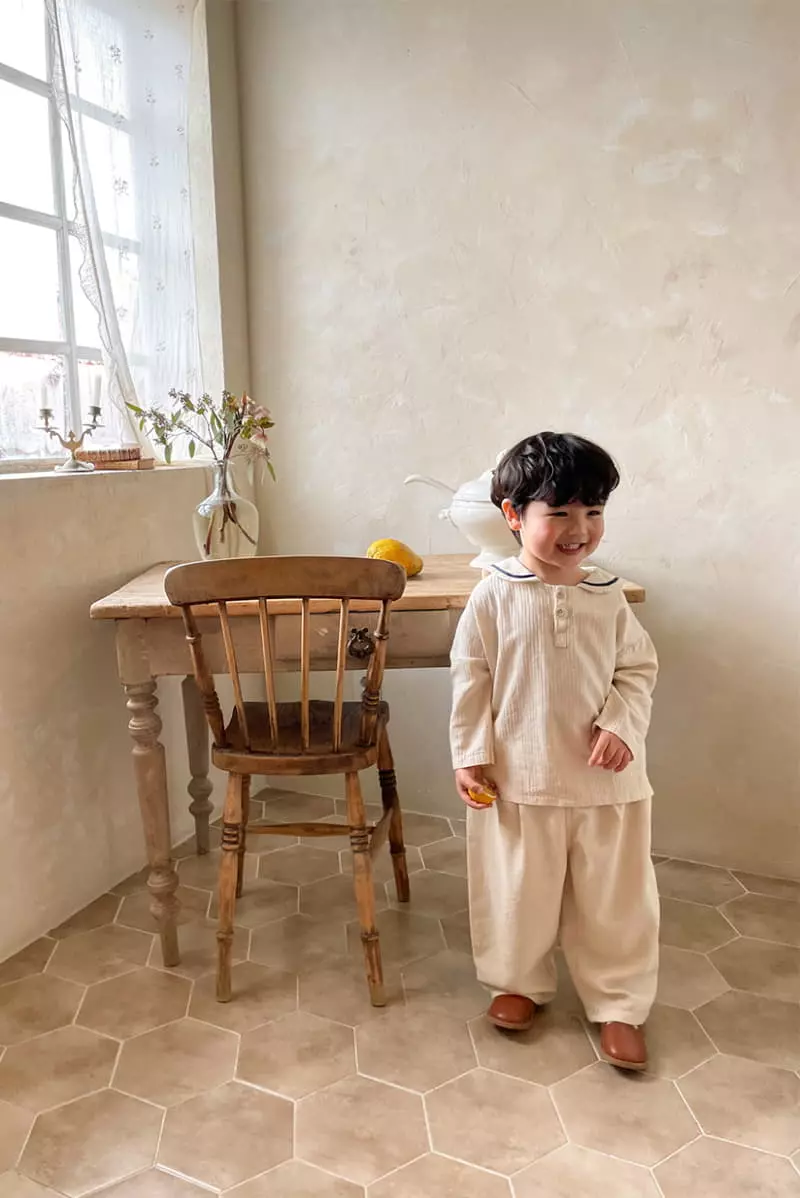 a-Market - Korean Children Fashion - #prettylittlegirls - Sailor Blouse - 9