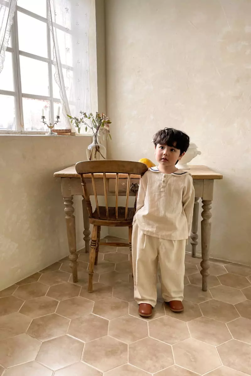 a-Market - Korean Children Fashion - #todddlerfashion - Sailor Blouse - 10