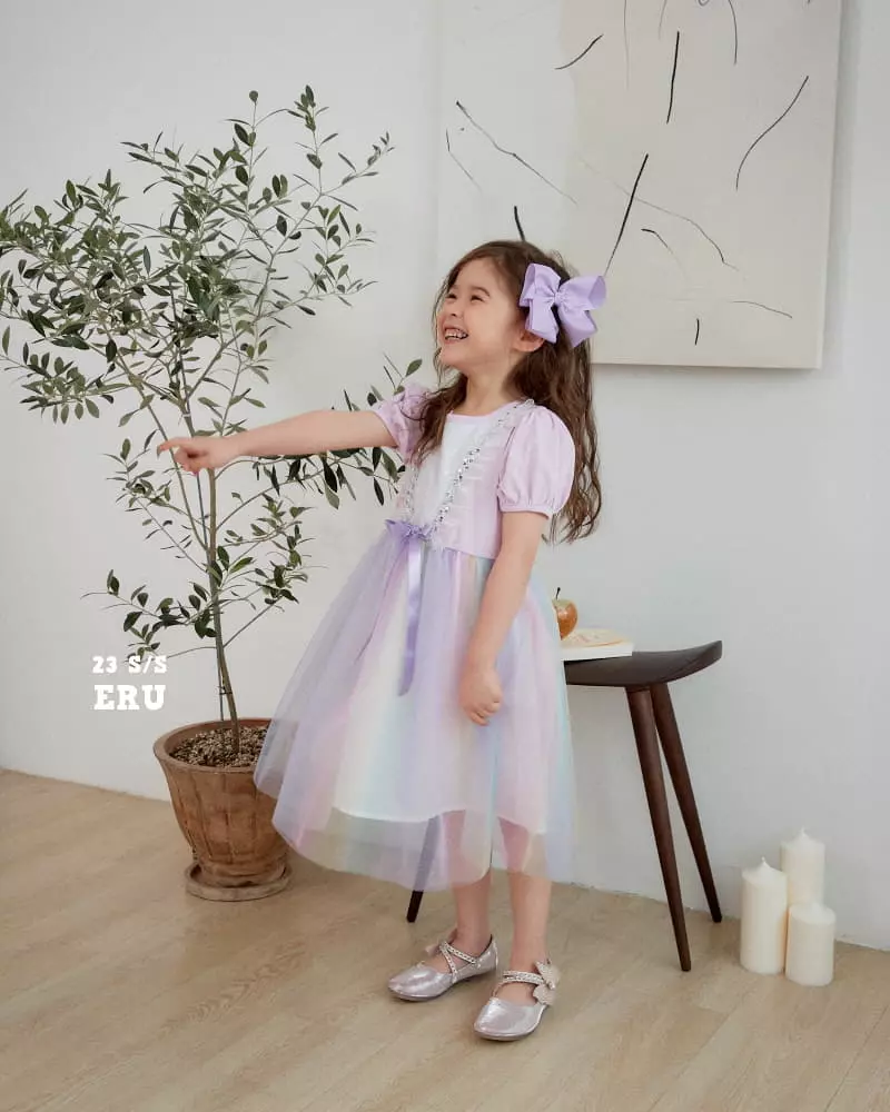 e.ru - Korean Children Fashion - #childofig - Rainbow One-piece - 2