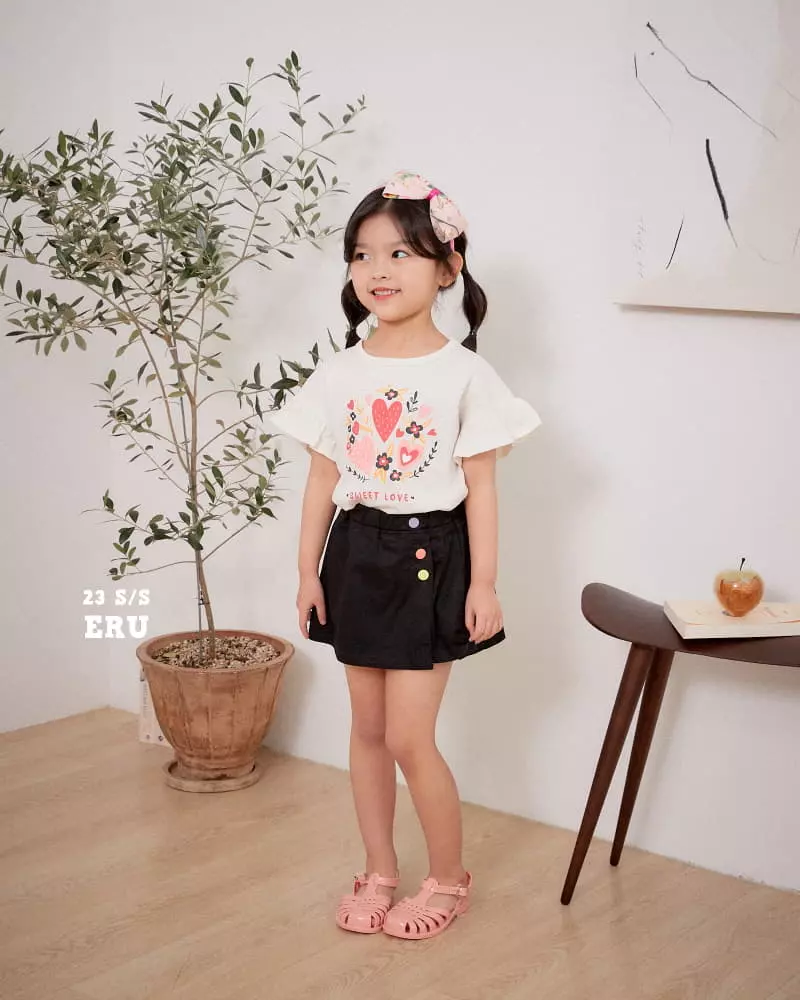 e.ru - Korean Children Fashion - #discoveringself - Frill Tee - 3