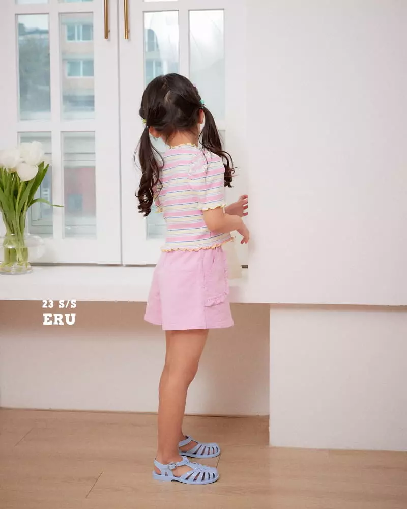 e.ru - Korean Children Fashion - #magicofchildhood - Color Wrap Skirt - 4