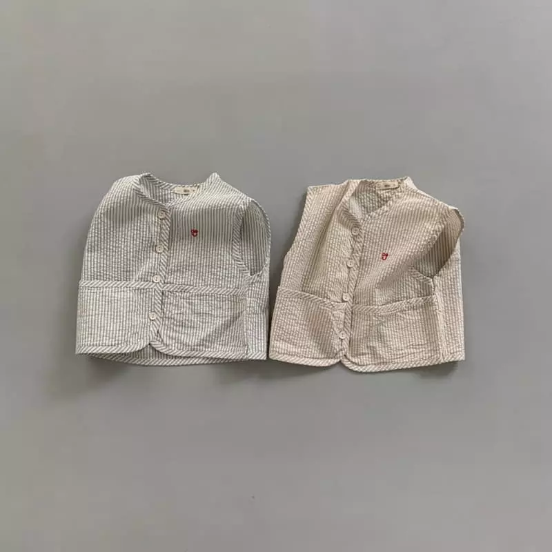 go;u - Korean Baby Fashion - #babyboutique - Bebe Macha Vest