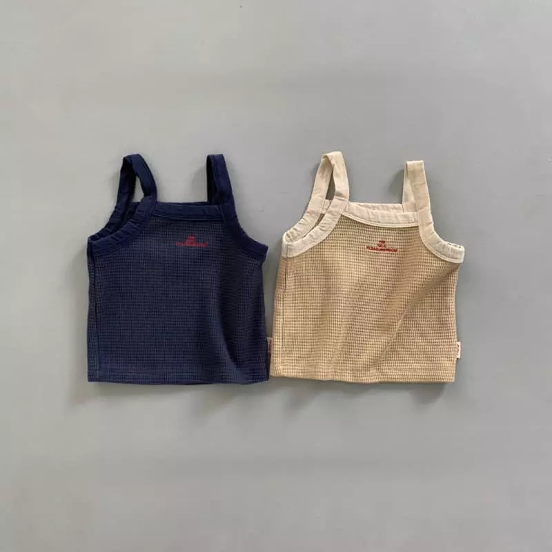 go;u - Korean Baby Fashion - #babyootd - Bebe Henjel Sleeveless - 2