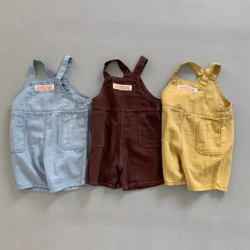 go;u - Korean Children Fashion - #minifashionista - Three Wish Dungarees - 3