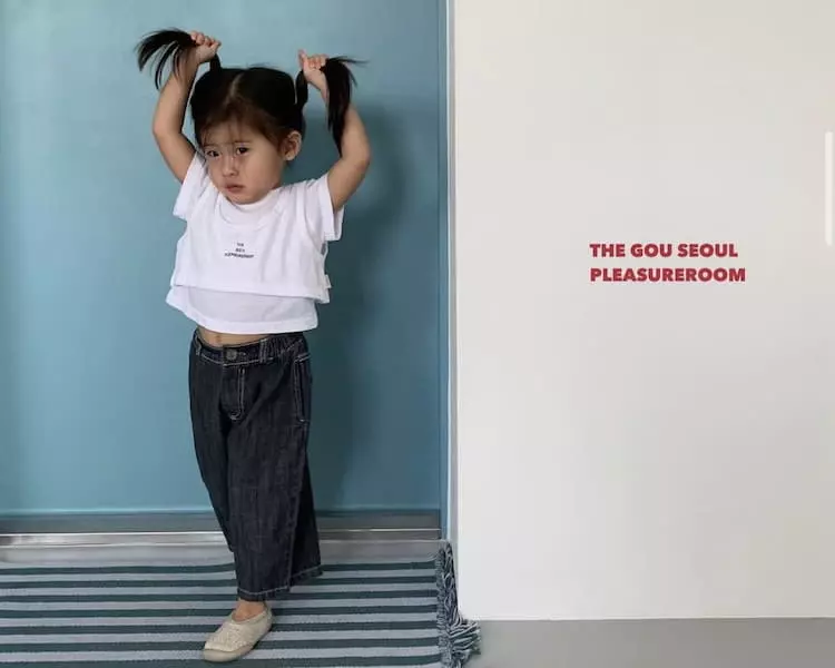 go;u - Korean Children Fashion - #todddlerfashion - Country Mouse And Seoul Pants with Mom - 2