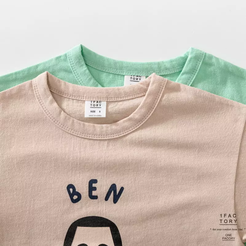 1 Fac - Korean Children Fashion - #childofig - Kid Ben Tee - 6