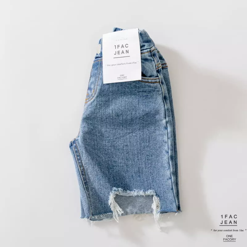 1 Fac - Korean Children Fashion - #stylishchildhood - Botton Vintage Jeans - 4
