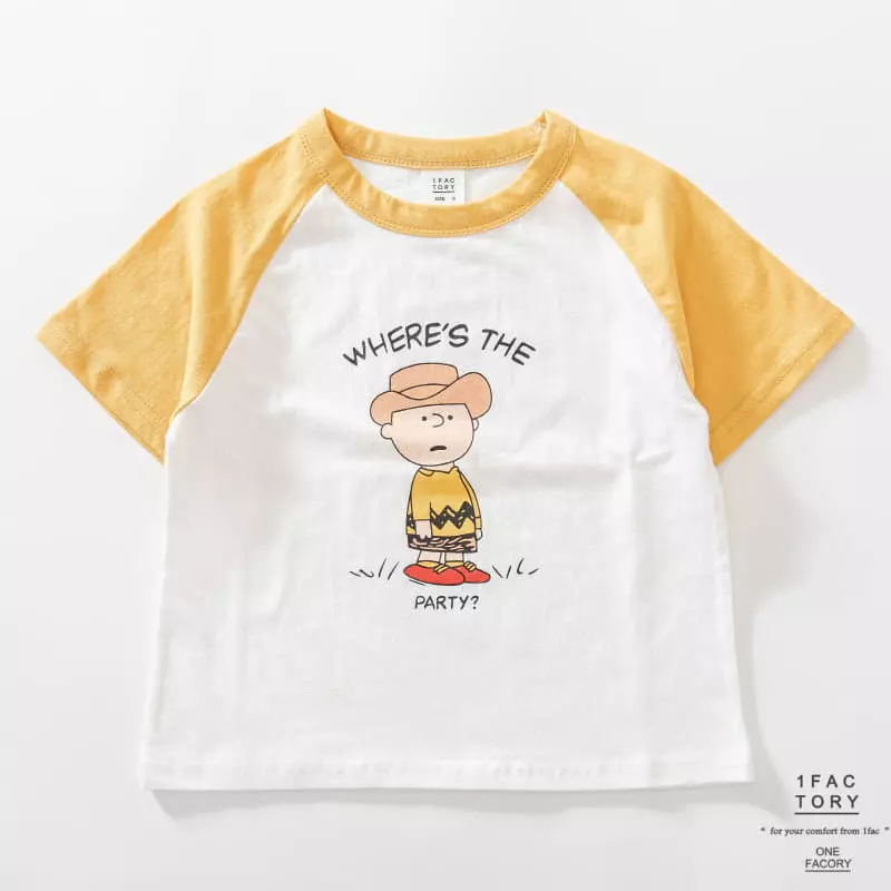1 Fac - Korean Children Fashion - #childofig - Charile Tee - 12