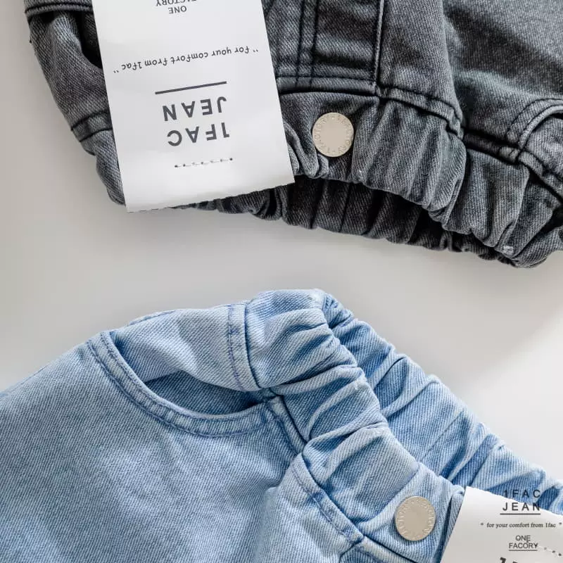 1 Fac - Korean Children Fashion - #childrensboutique - Over Roll Jeans - 9