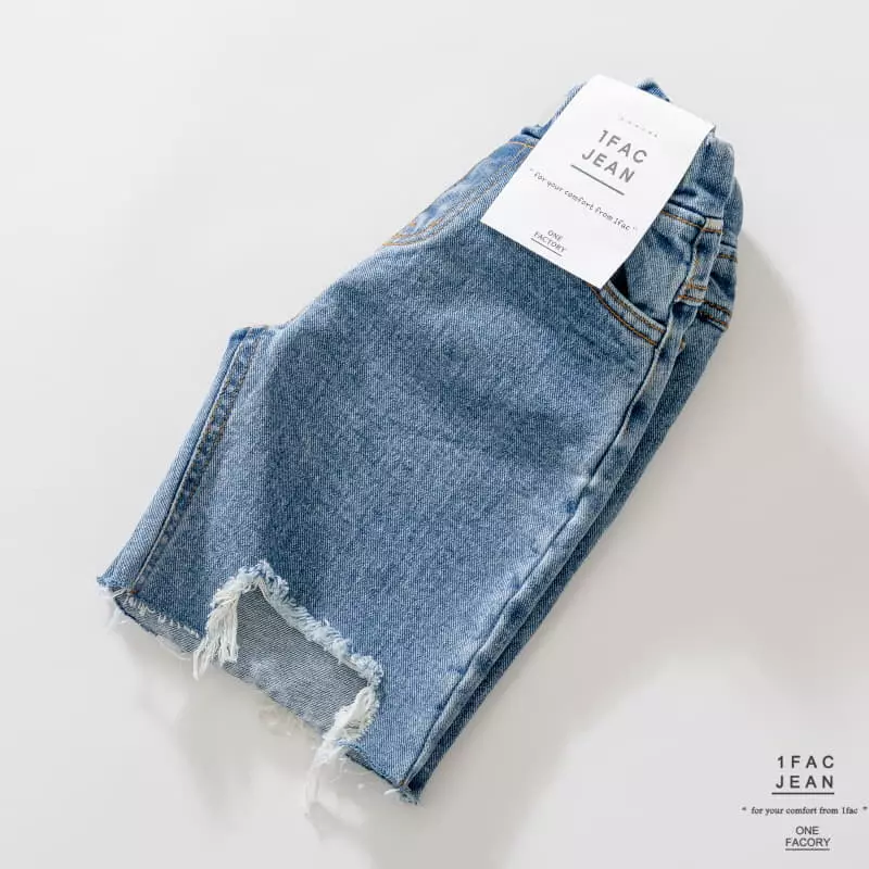 1 Fac - Korean Children Fashion - #childrensboutique - Botton Vintage Jeans - 5