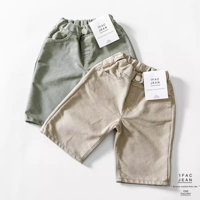 1 Fac - Korean Children Fashion - #designkidswear - Bumuda Pants - 6