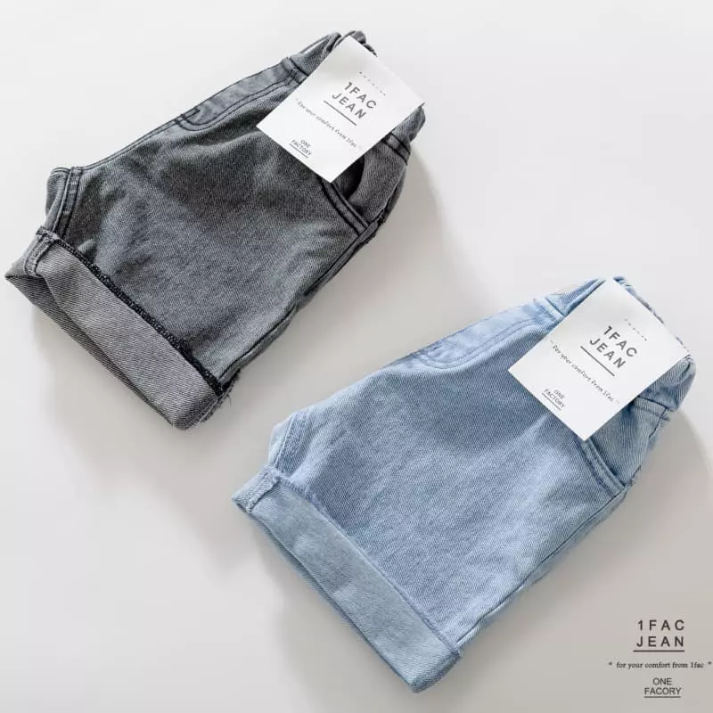 1 Fac - Korean Children Fashion - #discoveringself - Over Roll Jeans - 11