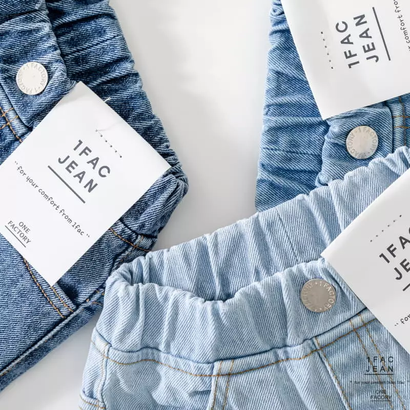 1 Fac - Korean Children Fashion - #discoveringself - Salt Wide Jeans - 6
