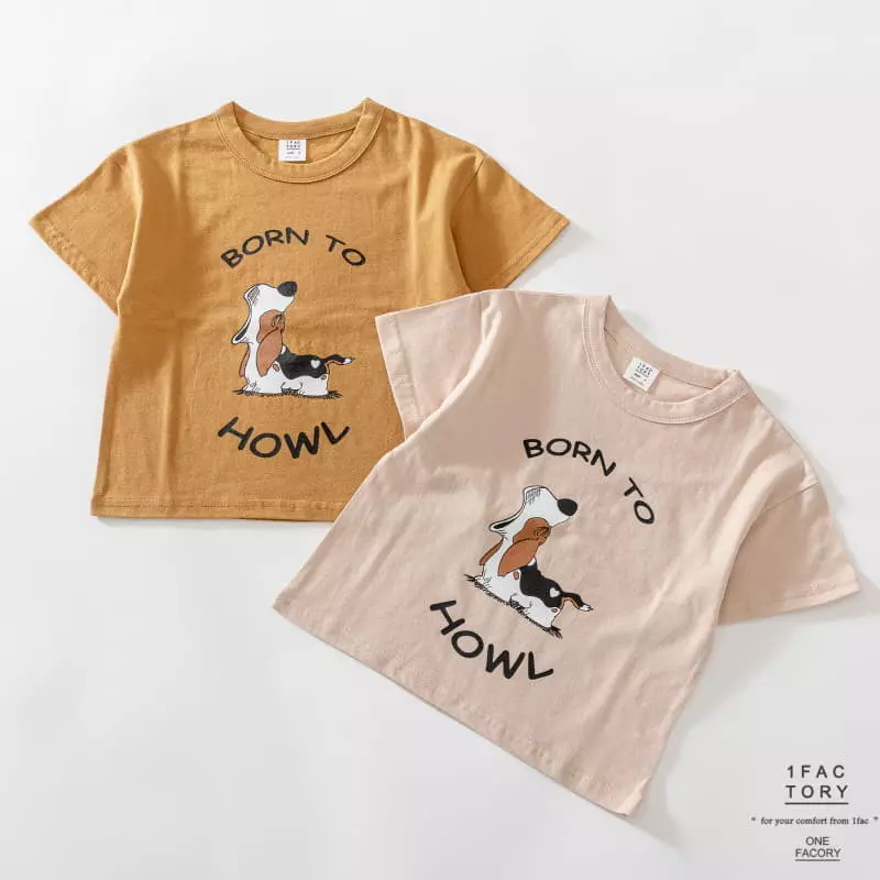 1 Fac - Korean Children Fashion - #kidsshorts - My Puppy Tee - 6