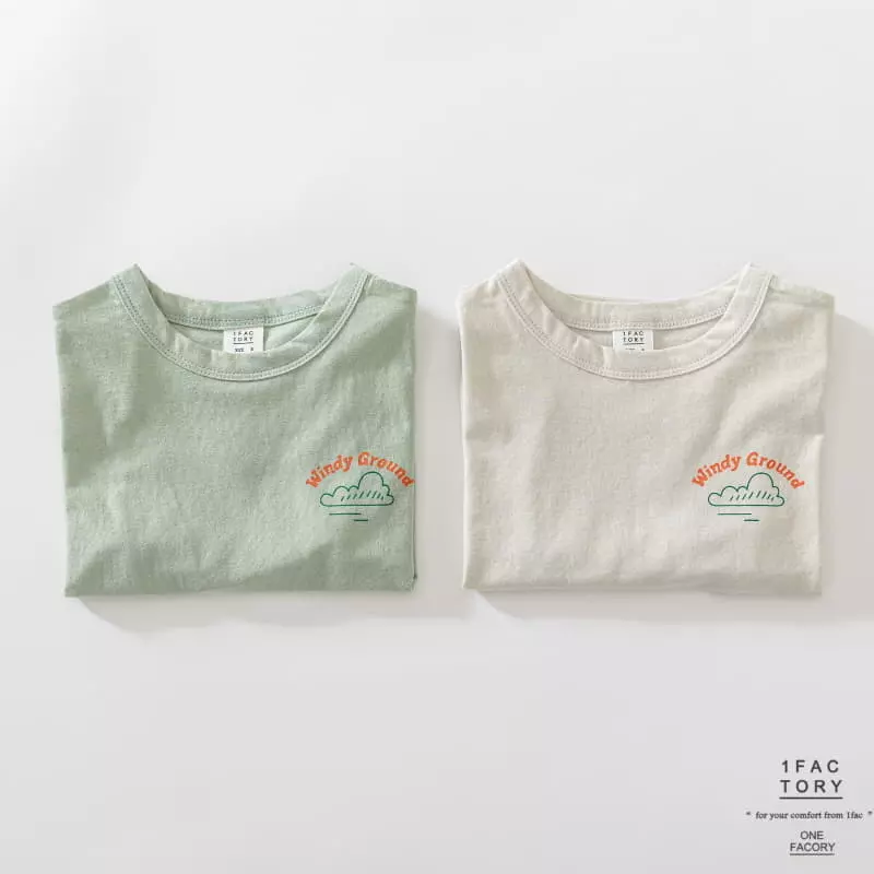 1 Fac - Korean Children Fashion - #kidsstore - Windy Tee