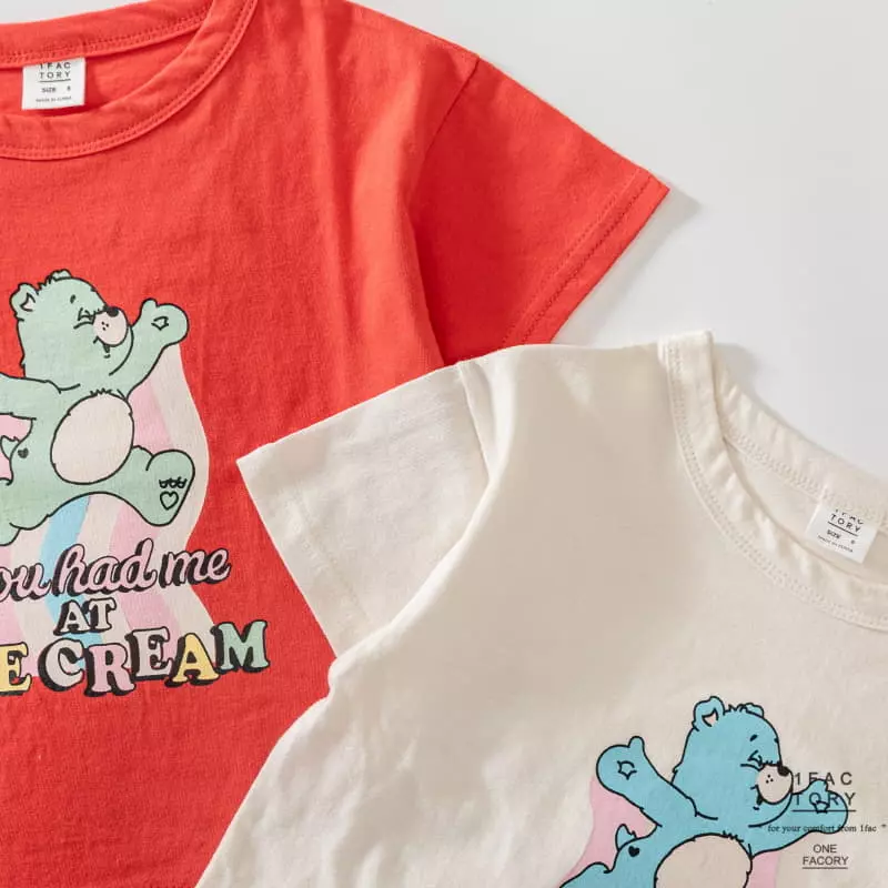 1 Fac - Korean Children Fashion - #kidzfashiontrend - Ice Cream Bear tee - 11