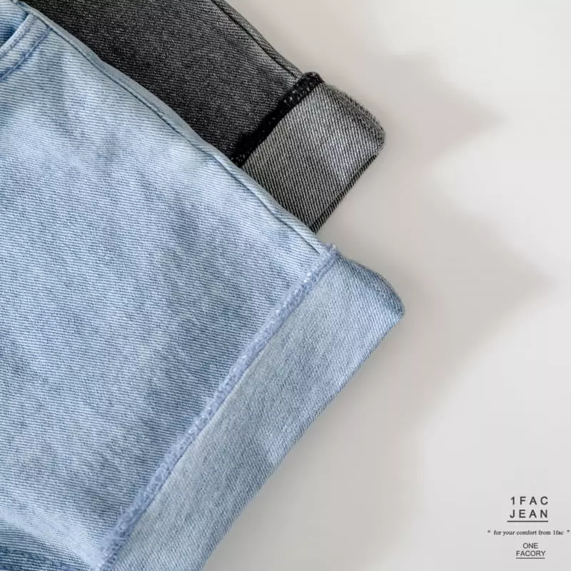 1 Fac - Korean Children Fashion - #magicofchildhood - Over Roll Jeans - 2