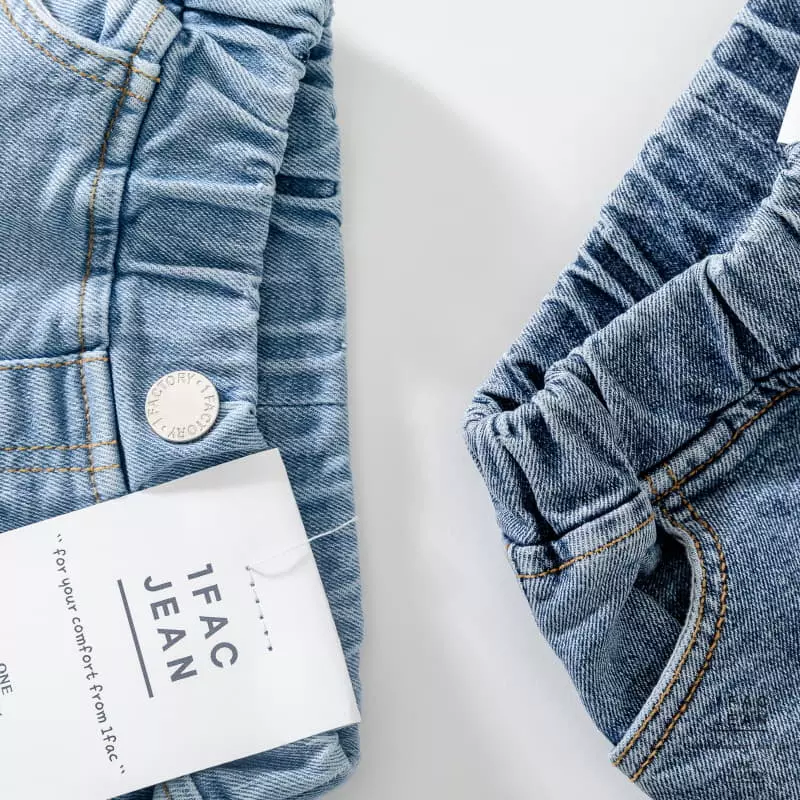 1 Fac - Korean Children Fashion - #magicofchildhood - Stone Cutting Jeans - 11
