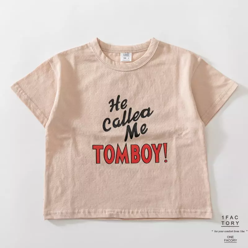 1 Fac - Korean Children Fashion - #minifashionista - Tomboy Tee - 9