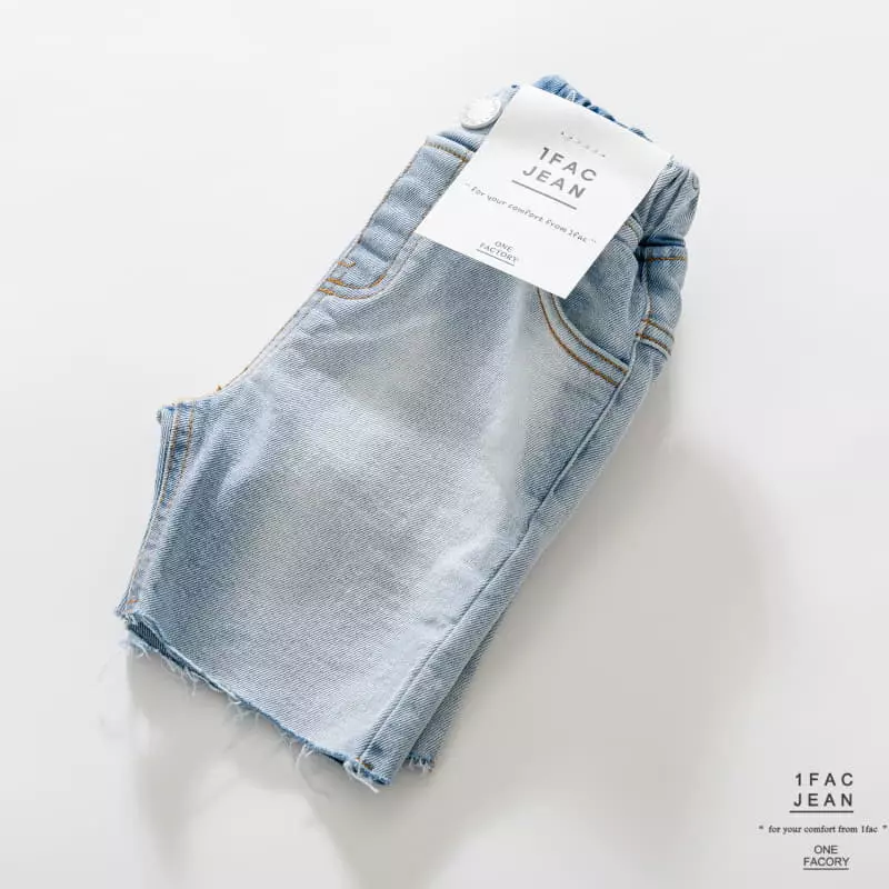 1 Fac - Korean Children Fashion - #prettylittlegirls - Oil Jeans - 5