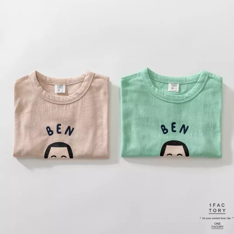 1 Fac - Korean Children Fashion - #prettylittlegirls - Kid Ben Tee - 2