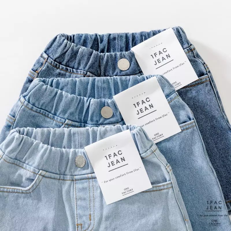 1 Fac - Korean Children Fashion - #stylishchildhood - Salt Wide Jeans - 2