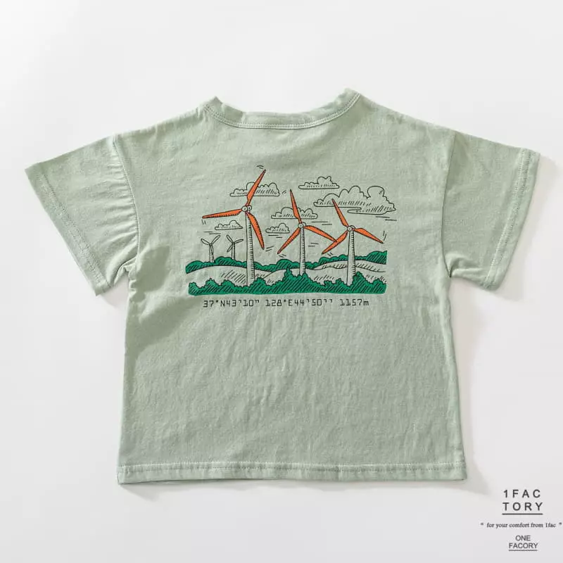 1 Fac - Korean Children Fashion - #stylishchildhood - Windy Tee - 10