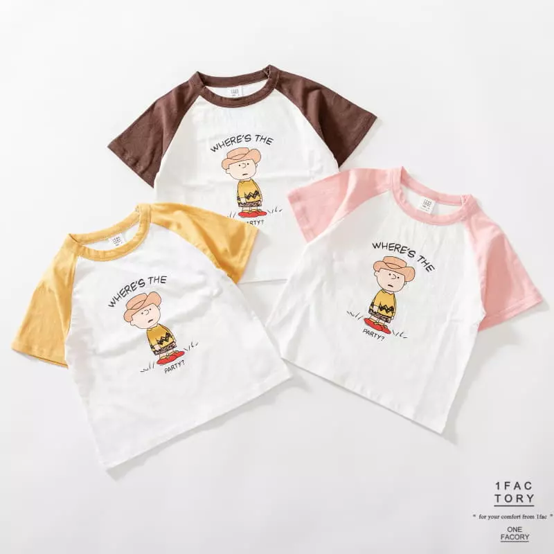 1 Fac - Korean Children Fashion - #todddlerfashion - Charile Tee - 9